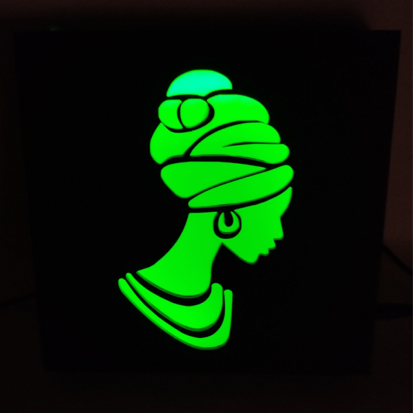 Luminária Led Silhueta - bsh01