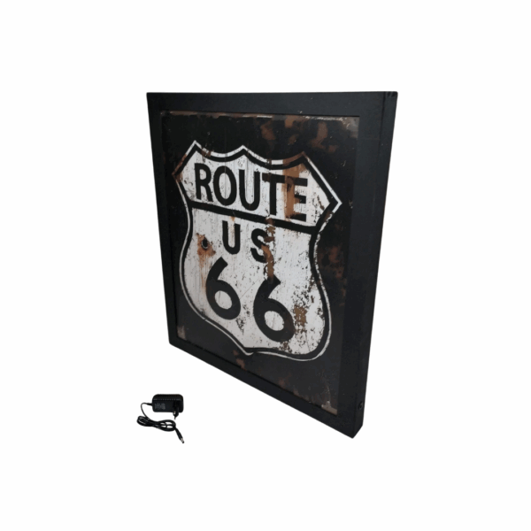Luminária Personalizada ROUTE US 66 - VRT01 - Imagem 3